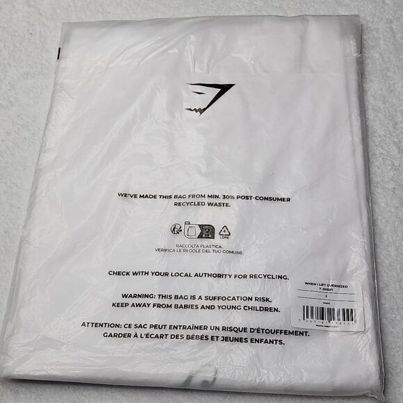 2705 Gymshark When I Lift Crop Top Size Small - Picture 6 of 7